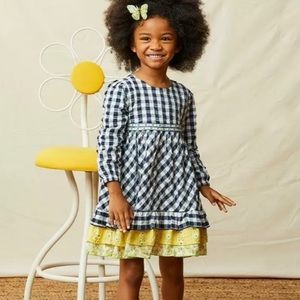 Matilda Jane Gingham and Giggles Textured Dress